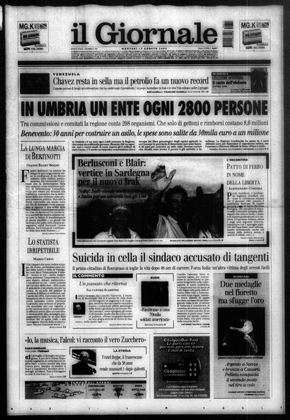 Il giornale : quotidiano del mattino